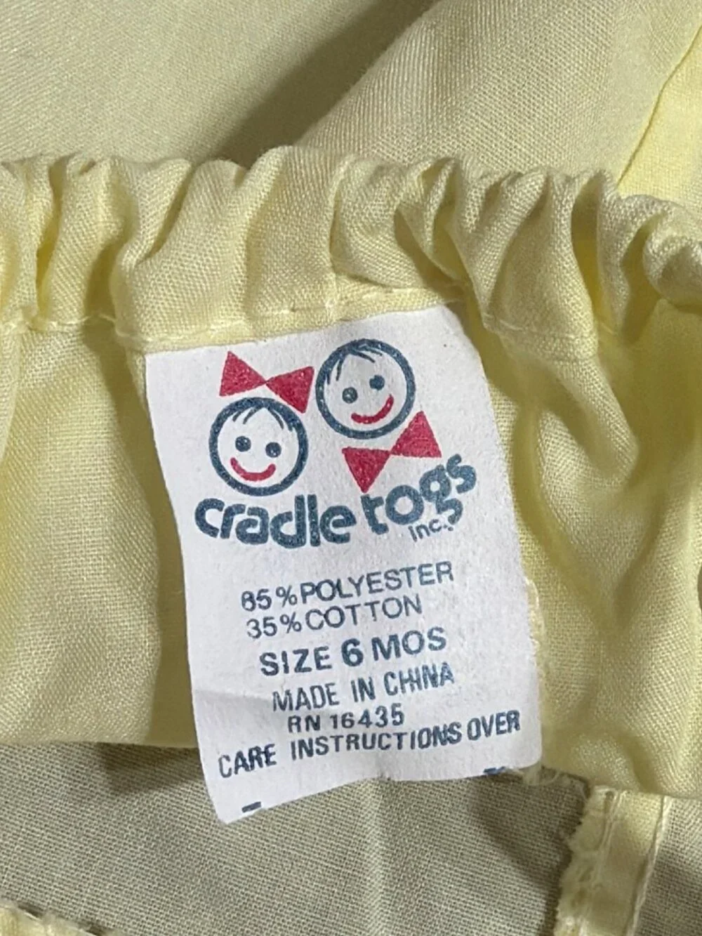 Cradle Togs this vintage